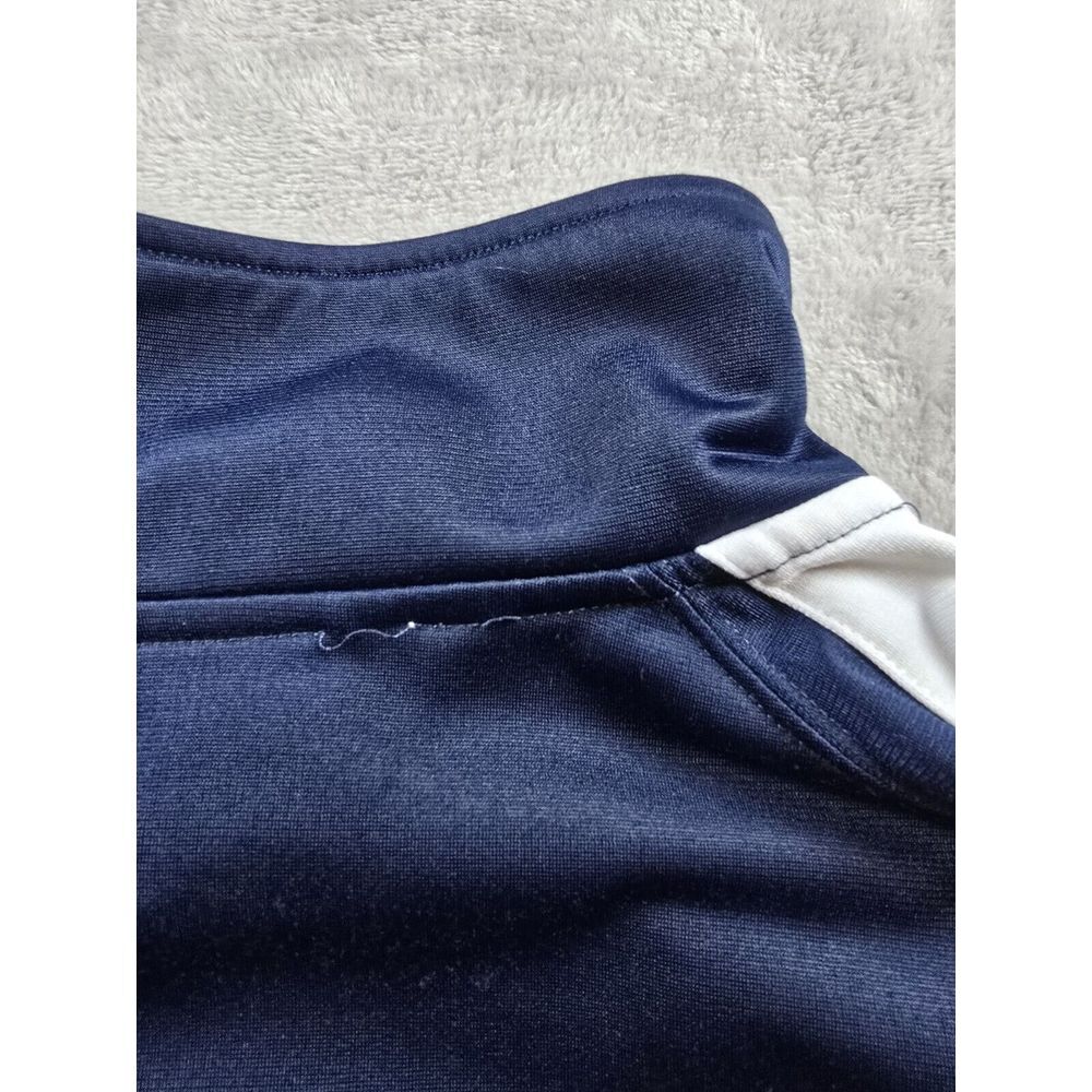 Vintage Nike Full Zip Jacket Size Medium Blue White Stripe Track‎ Y2K *Read - Picture 15 of 16